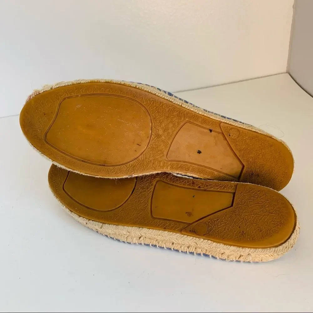 Blue Lace Italian Espadrilles‎